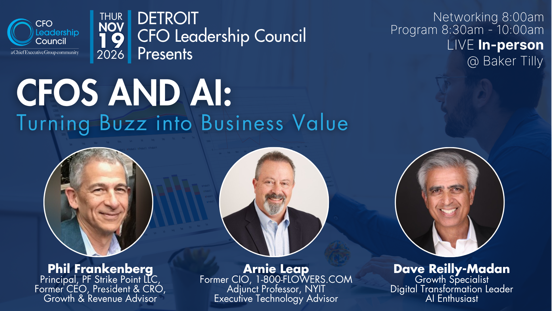 Detroit CFO Leadership Council Presents: CFOs and AI: Turning Buzz